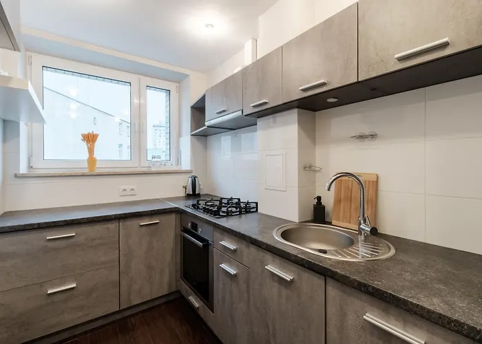 Inside Solec Iii Apartman Varsó